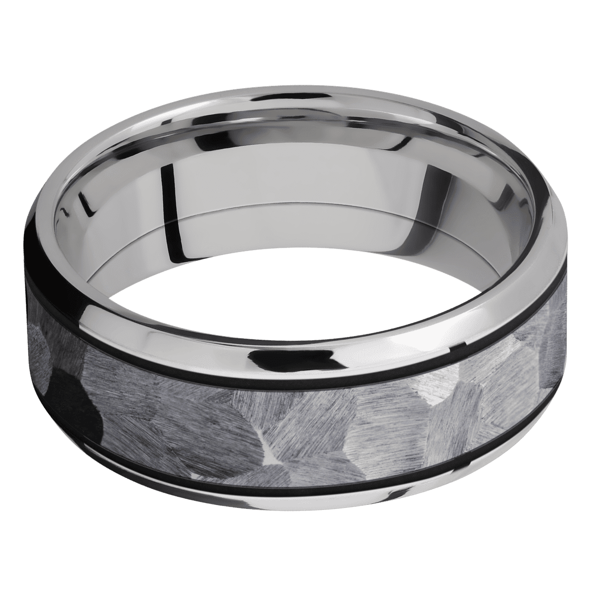 Cobalt Chrome with Polish , Polish Finish and Tantalum Inlay